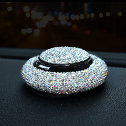 Flag Village Auto Tools Crystal Diamond Car Air Freshener Perfume Accessories Car Decoration Solid Perfume