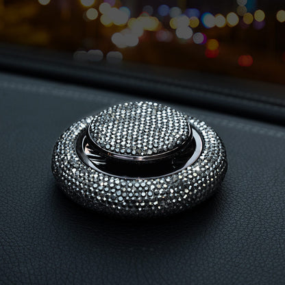 Flag Village Auto Tools Crystal Diamond Car Air Freshener Perfume Accessories Car Decoration Solid Perfume