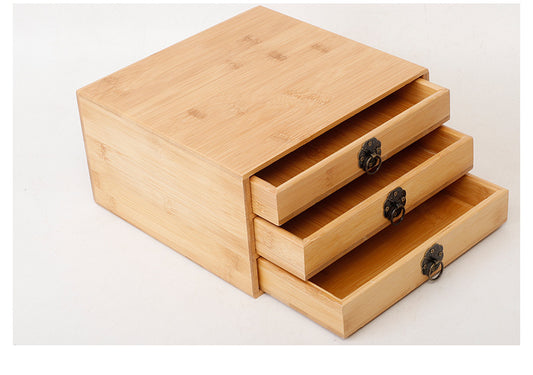 Flag Village Tea Cake Box Wooden Tea Gift Box Packing Box Of Pu 'Er Tea Cake