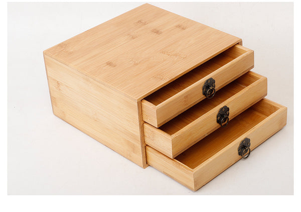 Flag Village Tea Cake Box Wooden Tea Gift Box Packing Box Of Pu 'Er Tea Cake