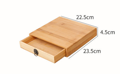 Flag Village Tea Cake Box Wooden Tea Gift Box Packing Box Of Pu 'Er Tea Cake