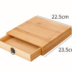 Flag Village Tea Cake Box Wooden Tea Gift Box Packing Box Of Pu 'Er Tea Cake