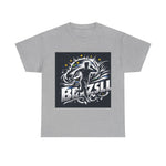 Flag Village Brazil Sporting Flag T-SHIRT Heavy Cotton Tee BRA0002