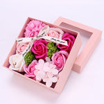 Flag Village Teacher's Day Gift Creative Gift Soap Flower Gift Box Girlfriends Birthday Gift Simulation Rose Soap Flower For Teacher