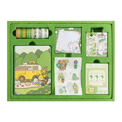 Flag Village Rainbow Candy Hand Account Gift Box Stationery Set Blind Box