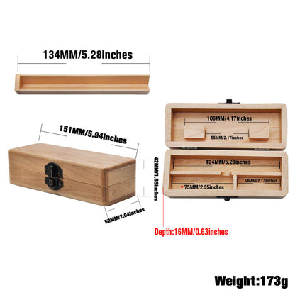 Flag Village New Wooden Gift Box Smoking Set