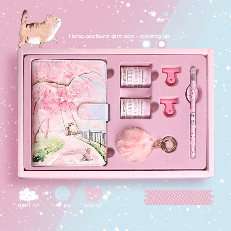 Flag Village Sakura Handbook Gift Box Set
