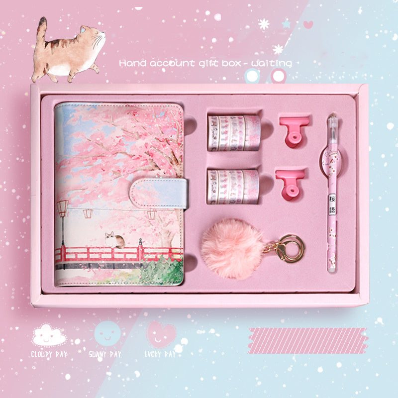 Flag Village Sakura Handbook Gift Box Set