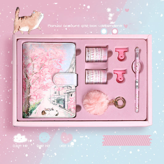 Flag Village Sakura Handbook Gift Box Set