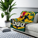 Flag Village Togo Sporting Flag Sherpa Fleece Blanket TGO0001