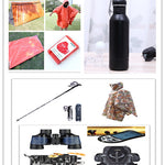 Flag Village 8-in-1 hand-held electronic altimeter Mountaineering portable fishing barometer compass altimeter