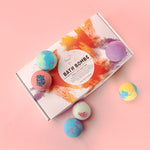 Flag Village Bath Bombs 14 Pieces Of Explosive Salt Ball Gift Box With Various Fragrance Bath Balls Bubble Bath Bomb for Women