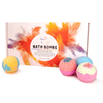 Flag Village Bath Bombs 14 Pieces Of Explosive Salt Ball Gift Box With Various Fragrance Bath Balls Bubble Bath Bomb for Women