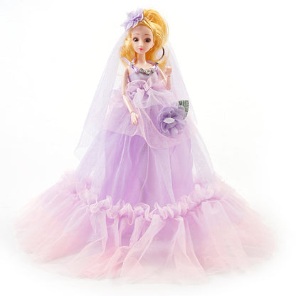 Flag Village Doll Toy Gift Box Set Wedding Princess Girl Children Toy