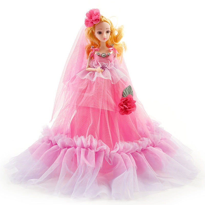 Flag Village Doll Toy Gift Box Set Wedding Princess Girl Children Toy