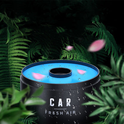 Flag Village Auto Tools Aromatherapy Perfume, Solid Balm, Water Paste, Wooden Cover, Car Perfume