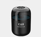 Flag Village Auto Tools Aromatherapy Perfume, Solid Balm, Water Paste, Wooden Cover, Car Perfume