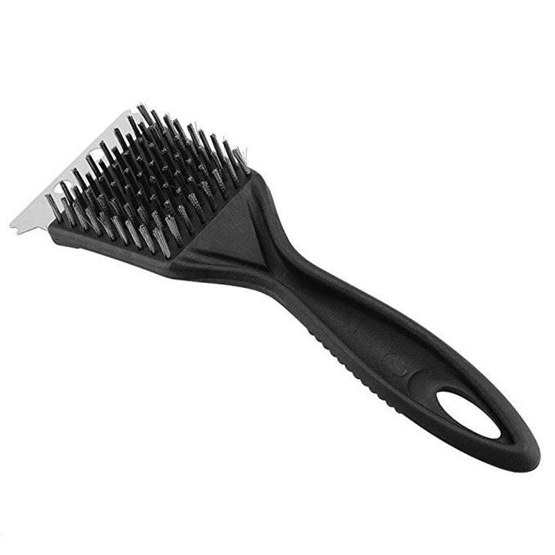 Flag Village Wire Bristles Cleaning Brushes Barbecue Cleaning Brush BBQ Gril Home Outdoor BBQ Cleaning Tool Cooking Accessories