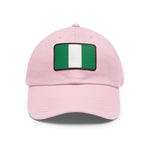Flag Village Nigeria Flag Hat Cap with Leather Patch