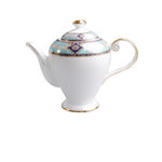 Flag Village European-Style Bone China Hotel Coffee Cup And Saucer Set Flower Teapot British Afternoon Tea Cup Gift Box Customized Logo Gift