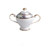 Flag Village European-Style Bone China Hotel Coffee Cup And Saucer Set Flower Teapot British Afternoon Tea Cup Gift Box Customized Logo Gift