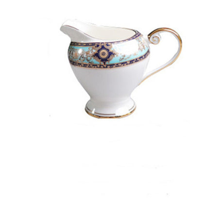 Flag Village European-Style Bone China Hotel Coffee Cup And Saucer Set Flower Teapot British Afternoon Tea Cup Gift Box Customized Logo Gift