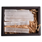 Flag Village Amethyst Block Natural Crystal Hexagonal Prism Power Stone Exquisite Gift Box Packaging