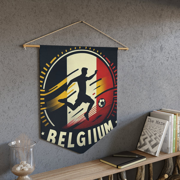 Flag Village Belgium Flag Pennant Sporting Home Wall decoration BEL0001