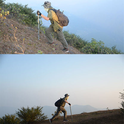 Flag Village Outdoor Defense Tactical Stick Alpenstock Hiking Camping Equipment Multifunctional Walking Stick