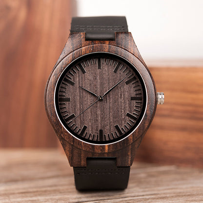 Flag Village BOBO BIRD Engraving Men Watches Family Gifts For Son DAD MOM Mens Quartz Women Wristwatch   For Boyfriend Engrave   D26