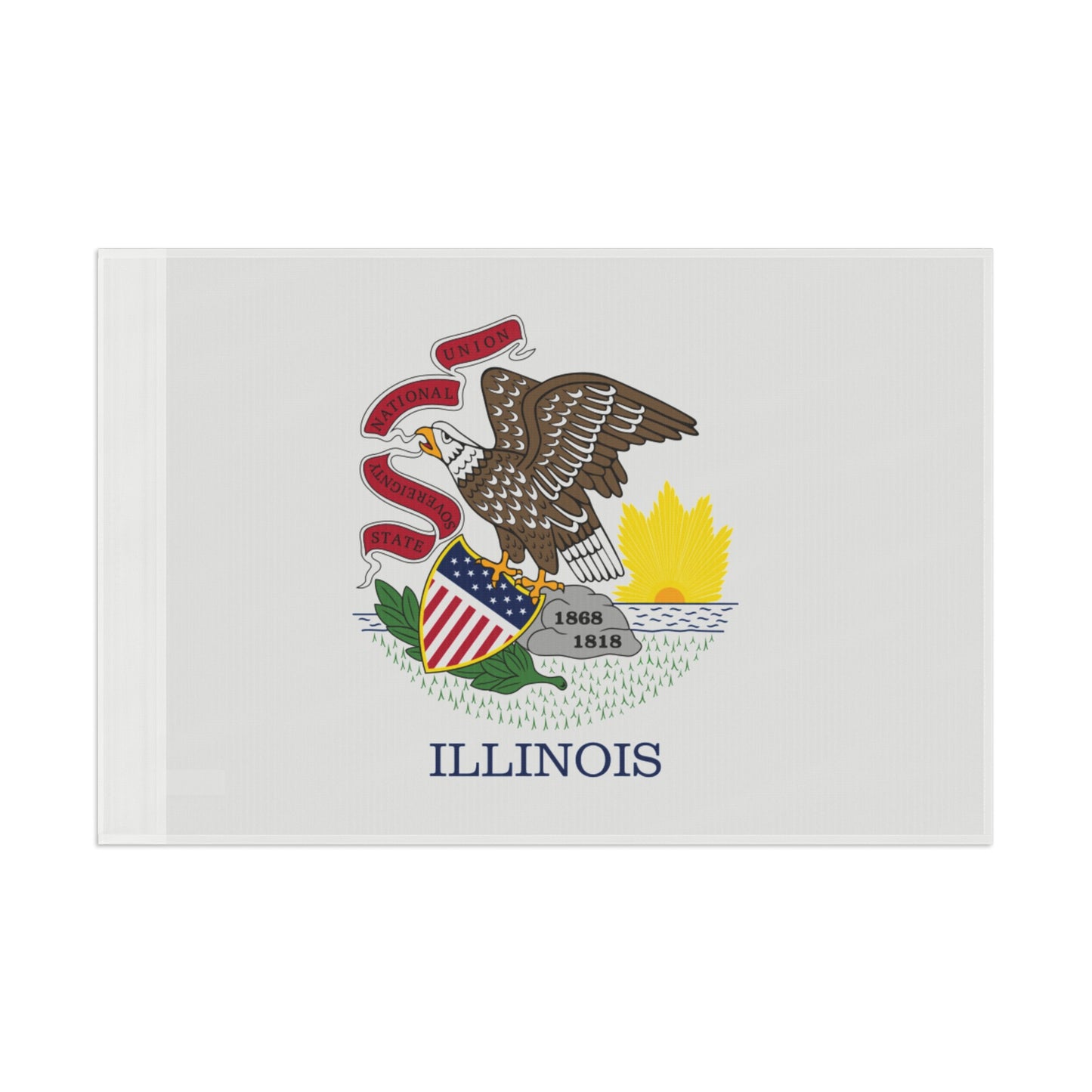 Flag Village USA Illinois State Flag 18" x 12" / 36" x 24" / 60" x 36"