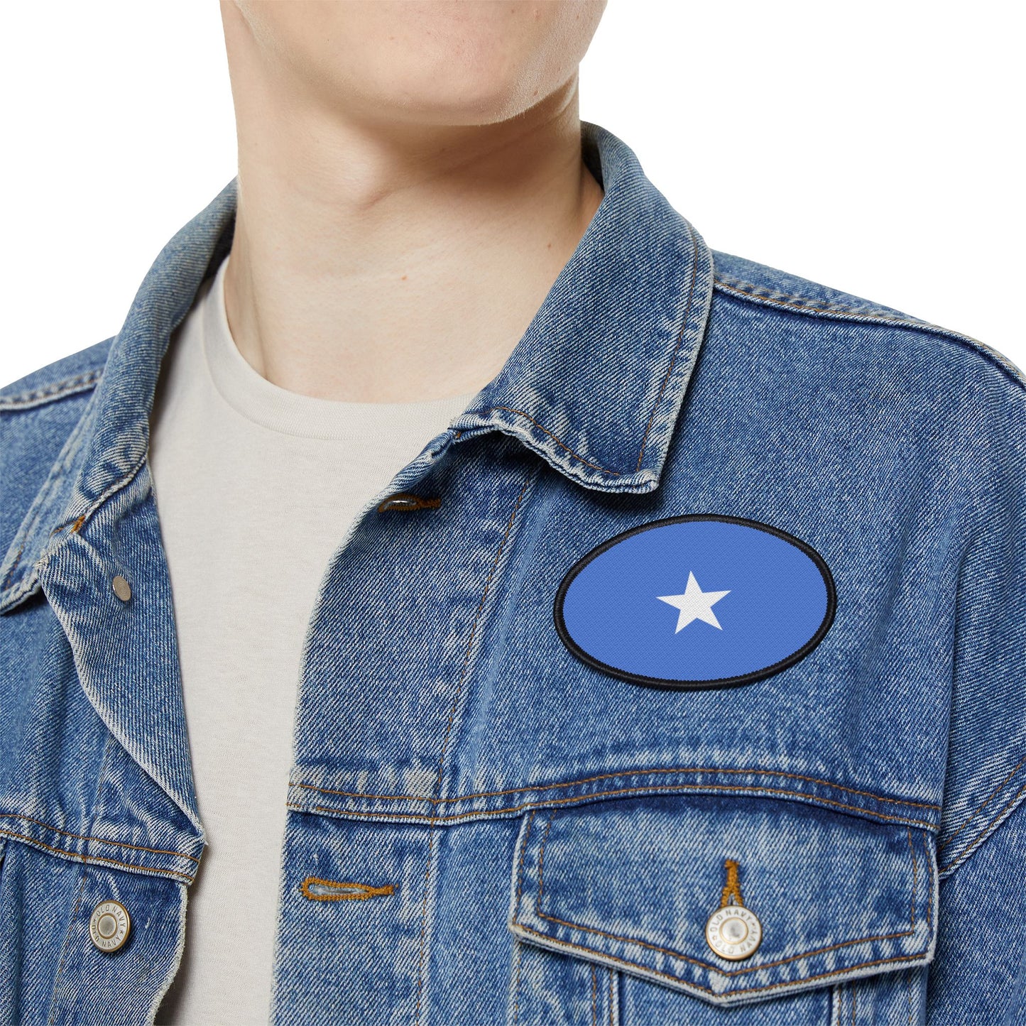Flag Village Somalia Flag Embroidery Iron-On Patches