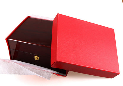Flag Village Painted Watch Box Gift Jewelry Box Storage Box