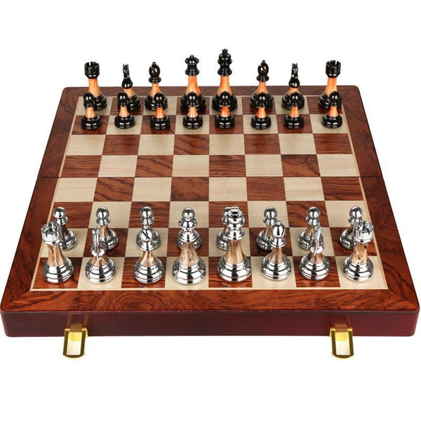 Flag Village High-End Chess Gift Box Set