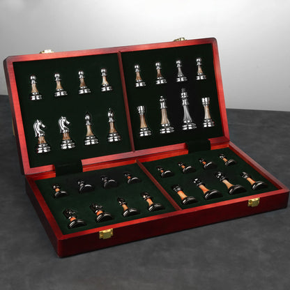 Flag Village High-End Chess Gift Box Set