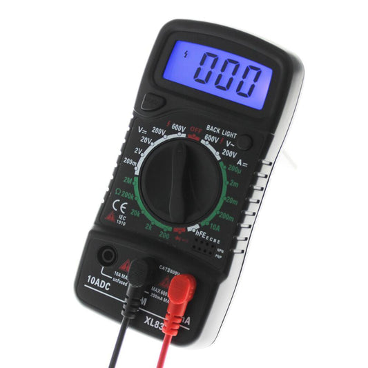Flag Village Auto Tools Explosive Foreign Trade XL830L Multimeter Red XL830L Handheld Digital Multimeter Universal Meter