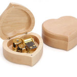 Flag Village Wooden Music Box For Girlfriend Gift Custom Tanabata Valentine Day Creative Music Box