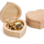 Flag Village Wooden Music Box For Girlfriend Gift Custom Tanabata Valentine Day Creative Music Box