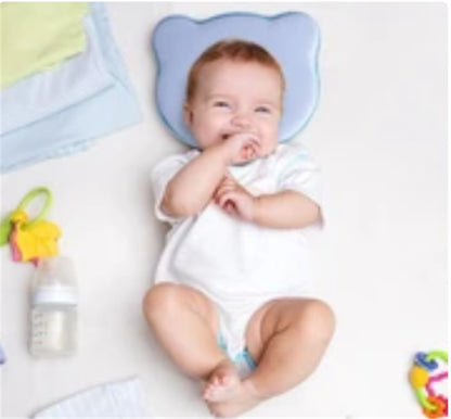 Flag Village Newborn Baby Gift Box Set Pillow Bear Shaped Pillow