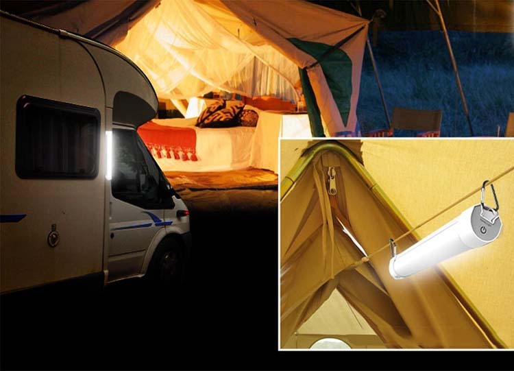 Flag Village Outdoor Strong Magnet Portable Camping Light Emergency Tent camping light Portable remote control camping fishing work light