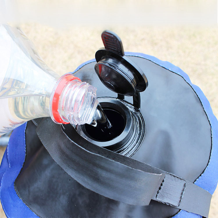 Flag Village Outdoor Shower Bag Camping Foldable Shower Bath Bag For Bathing With Hot Water