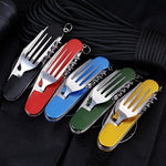 Flag Village Outdoor Portable Gift Knife