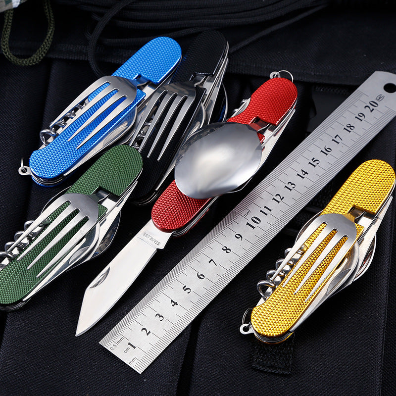 Flag Village Outdoor Portable Gift Knife