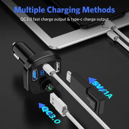 Flag Village Auto Tools Car Mp3 Bluetooth Player Charger