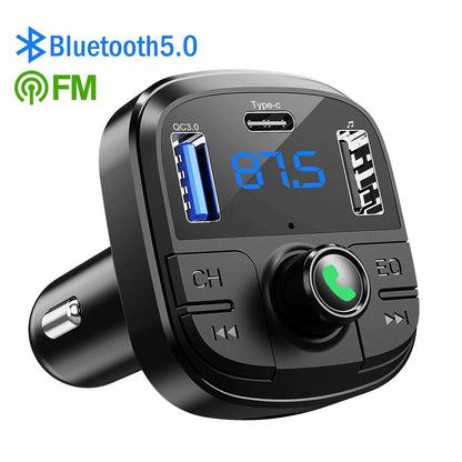 Flag Village Auto Tools Car Mp3 Bluetooth Player Charger
