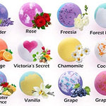 Flag Village Bath Bombs 14 Pieces Of Explosive Salt Ball Gift Box With Various Fragrance Bath Balls Bubble Bath Bomb for Women