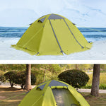 Flag Village Desert Fox Outdoor Tent Camping Double Love Aluminum Tent