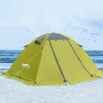 Flag Village Desert Fox Outdoor Tent Camping Double Love Aluminum Tent