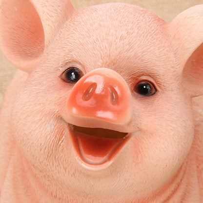 Flag Village Pig Piggy Bank Child Piggy Bank Household Items Children Toys Money Boxes Cartoon Pig Shaped Birthday Gift Coins Storage Box