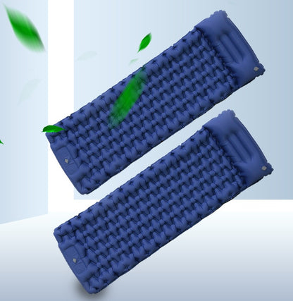 Flag Village Camping Sleeping Pad Inflatable Air Mattresses Outdoor Mat Furniture Bed Ultralight Cushion Pillow Hiking Trekking